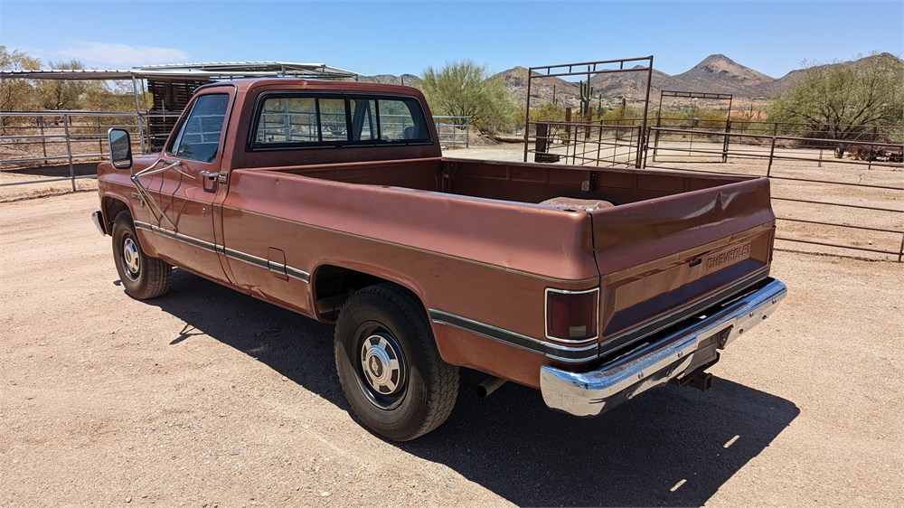 No Reserve: 1982 Chevrolet C20 available for Auction | AutoHunter.com ...