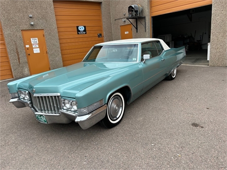 View this ONE-FAMILY-OWNED 1970 CADILLAC COUPE DEVILLE