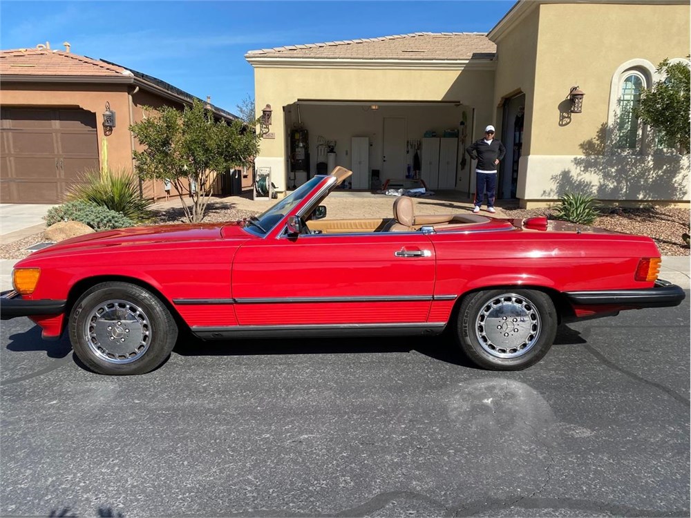 1987 Mercedes Benz 560sl Available For Auction Autohunter Com 9596