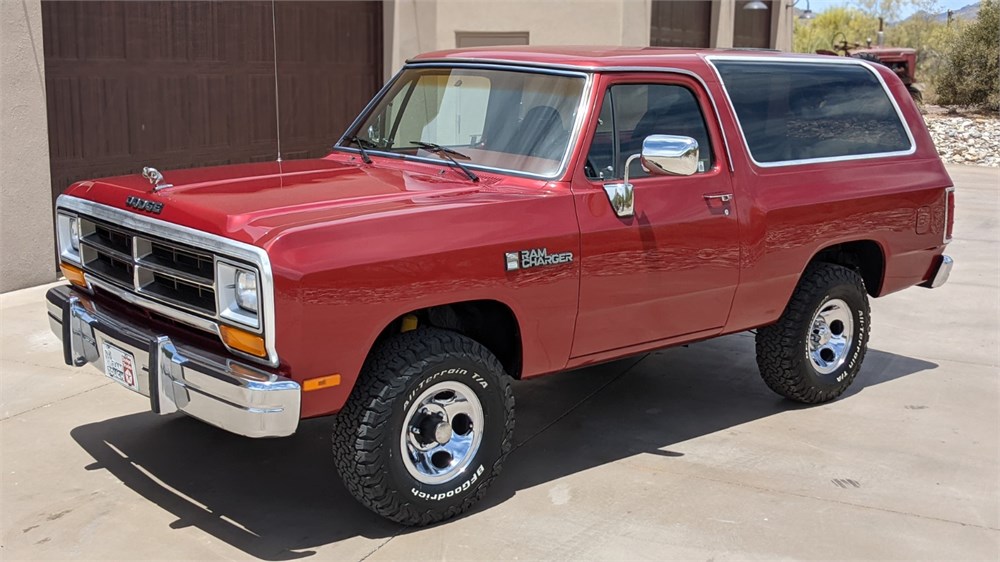1988 Dodge Ramcharger available for Auction  | 8385975