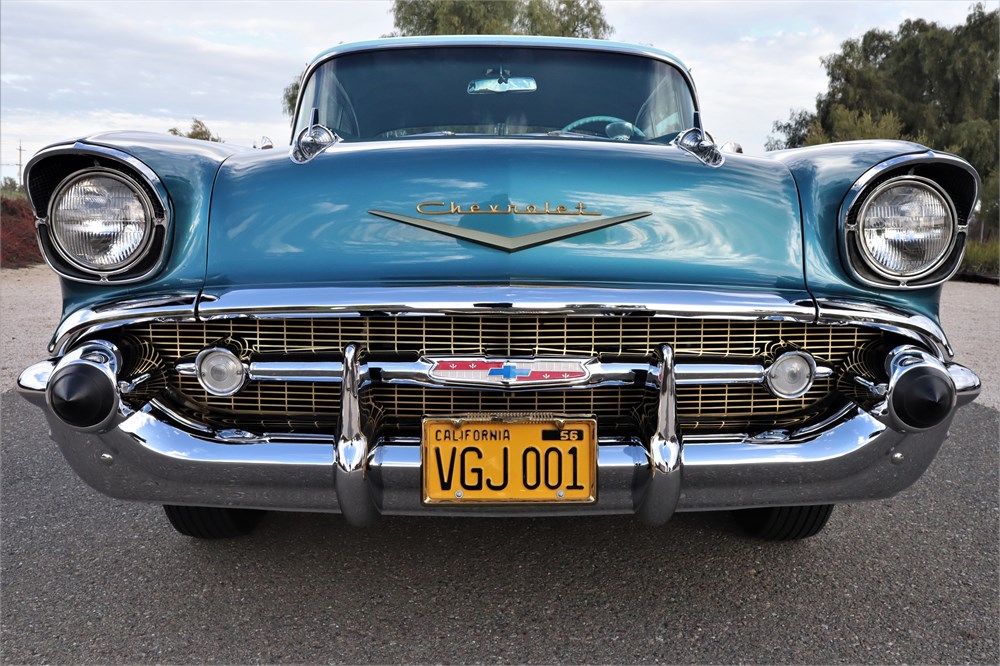 Highly-Optioned 1957 Chevrolet Bel Air available for Auction ...