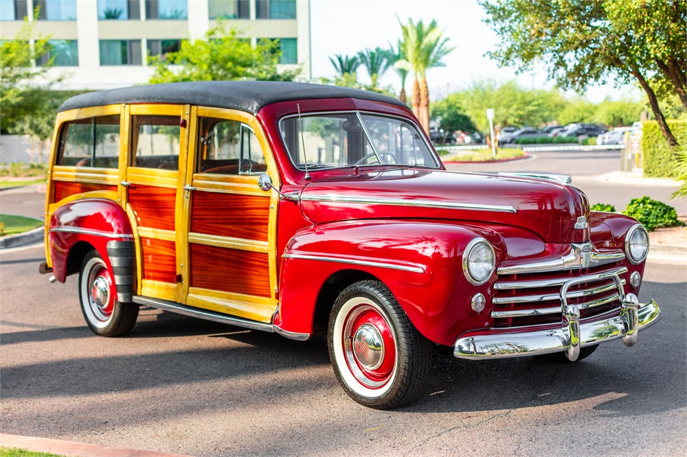 1948 Super Deluxe Ford Woody Wagon available for Auction | AutoHunter ...