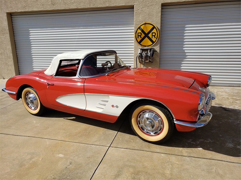 327-POWERED 1959 CHEVROLET CORVETTE 4-SPEED available for Auction