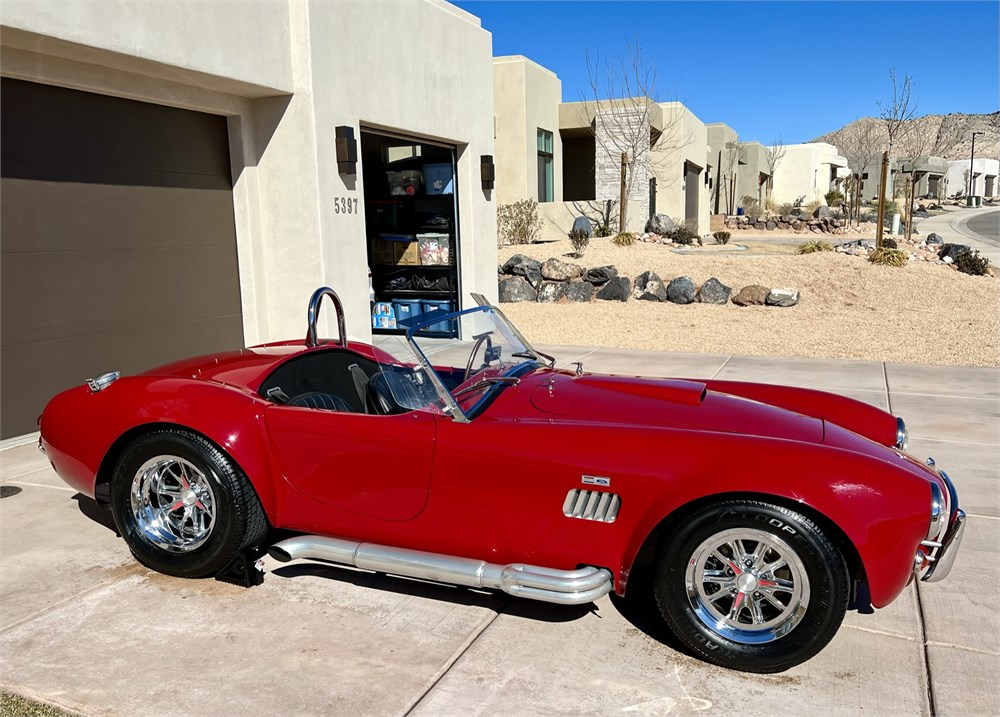 shelby cobra 1965 rosso