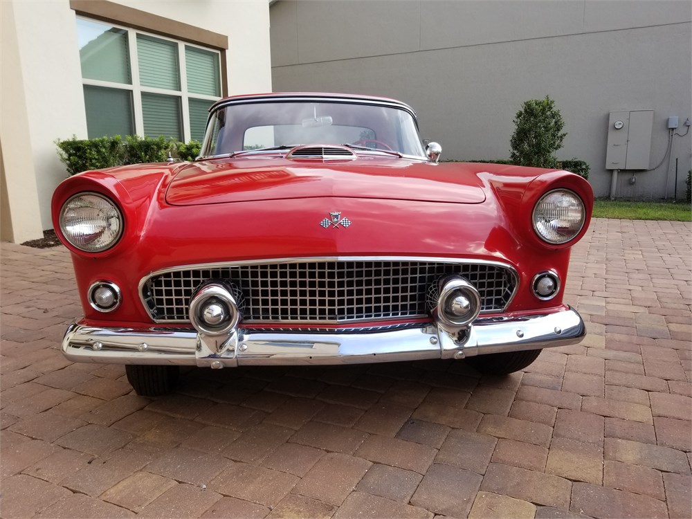 3-Owner 1955 Ford Thunderbird available for Auction | AutoHunter.com ...