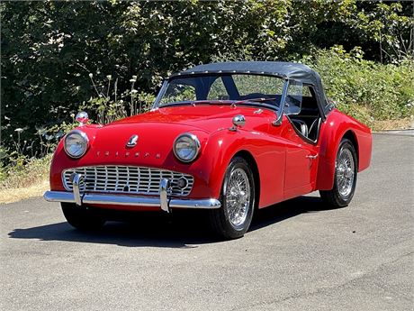 1959 TRIUMPH TR3 available for Auction | AutoHunter.com | 32342895