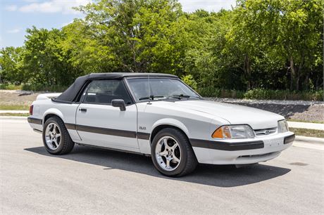 1991 Ford Mustang LX Convertible available for Auction | AutoHunter.com ...