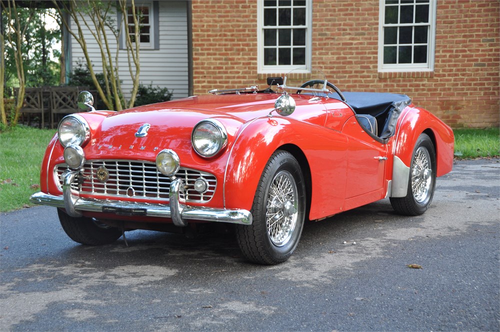 Reserve Removed: 1963 Triumph TR3B available for Auction | AutoHunter ...