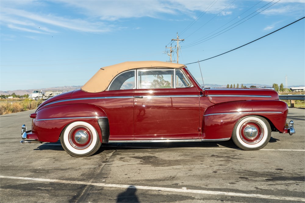 1947 Ford Super Deluxe Cabriolet available for Auction | AutoHunter.com ...