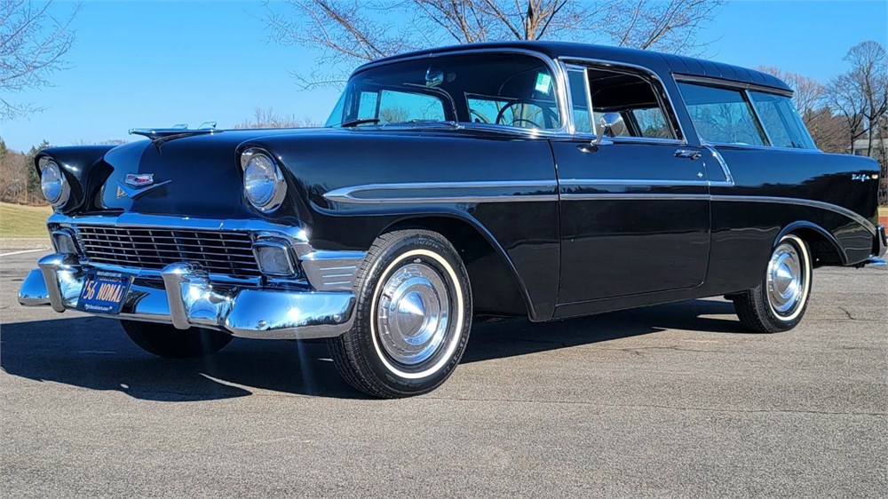 1956 CHEVROLET BEL AIR NOMAD available for Auction | AutoHunter.com ...