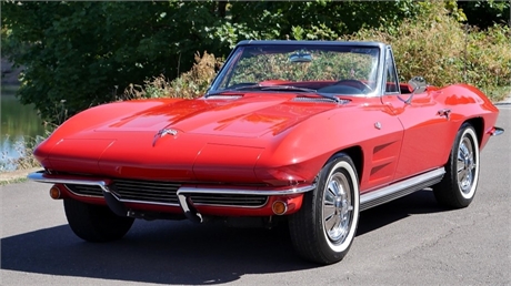 View this 1964 CHEVROLET CORVETTE CONVERTIBLE L75 327/300 4-SPEED