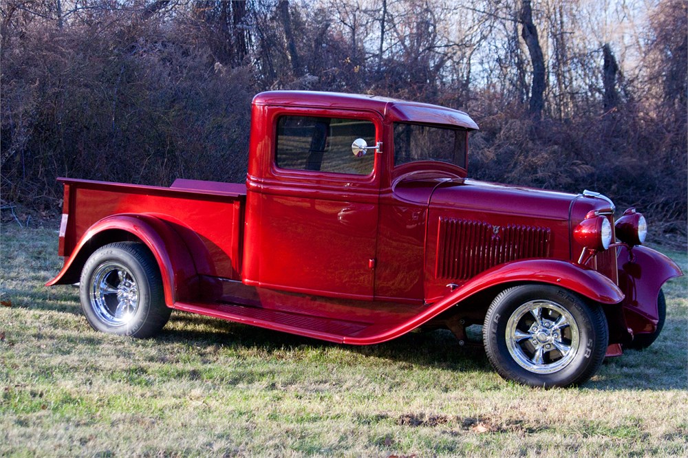 460ci-Powered 1933 Ford Model B Pickup Available For Auction ...