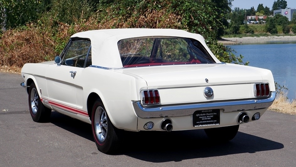 K-CODE 1966 FORD MUSTANG GT CONVERTIBLE Available For Auction ...