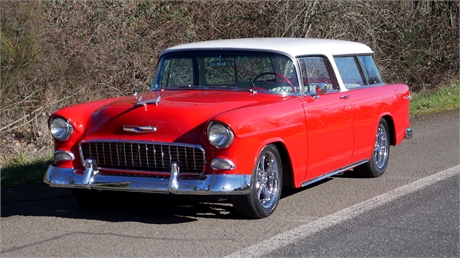 View this 327-Powered 1955 Chevrolet Bel Air Nomad