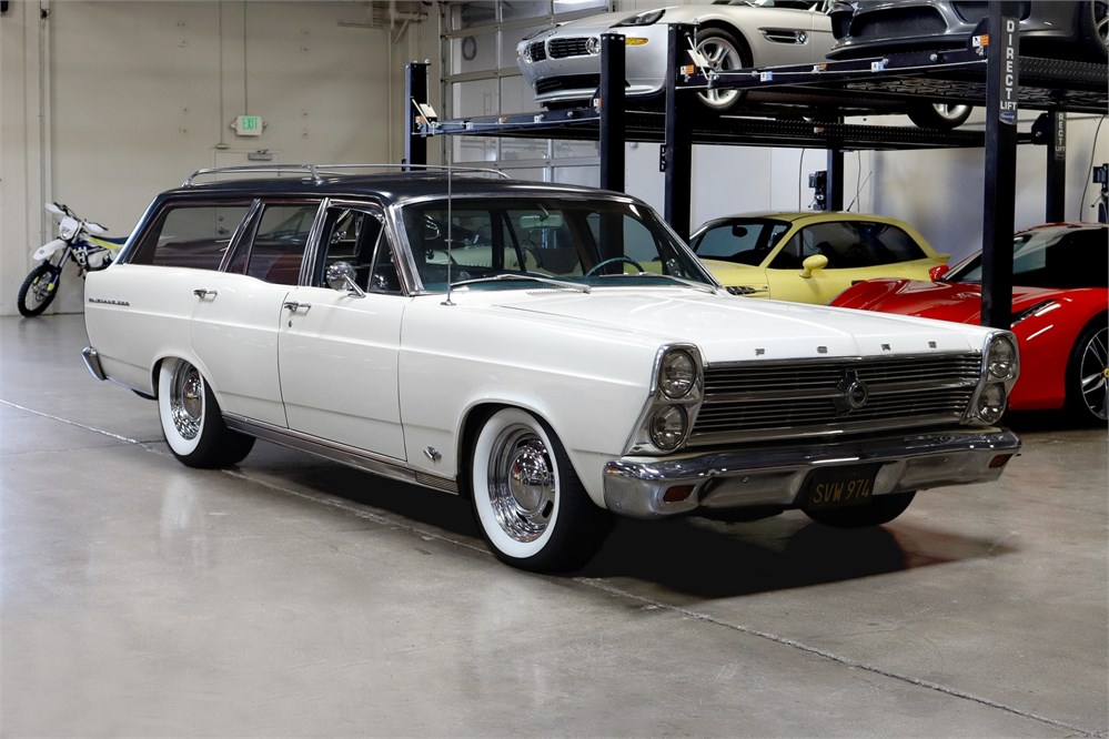 1966 Ford Fairlane 500 Station Wagon Available For Auction Autohunter