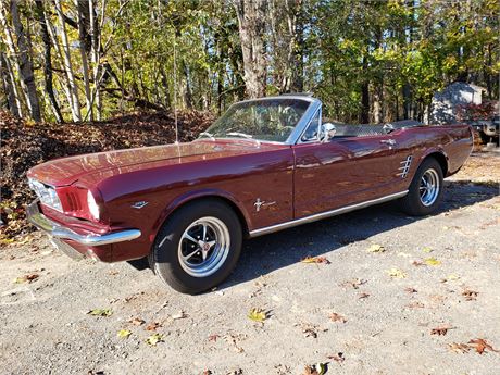 View this 1966 FORD MUSTANG CONVERTIBLE