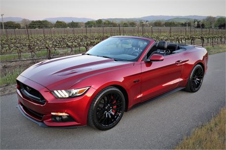 2016 Ford Mustang GT Convertible available for Auction | AutoHunter.com ...