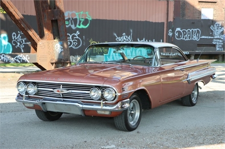 View this 1960 CHEVROLET IMPALA SPORT COUPE 348