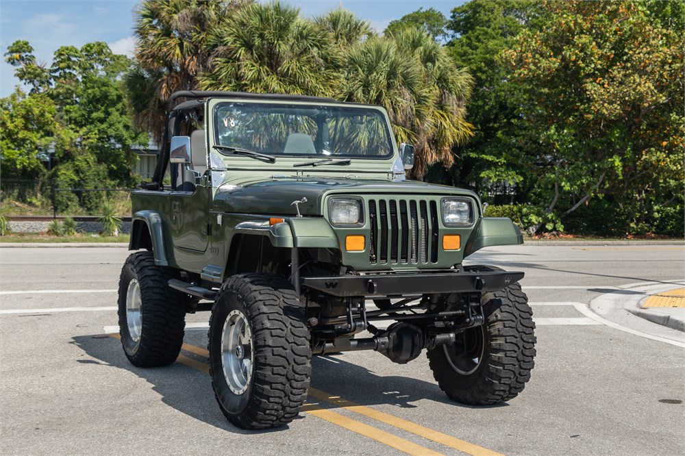 V8-Powered 1989 Jeep Wrangler available for Auction  |  22432218