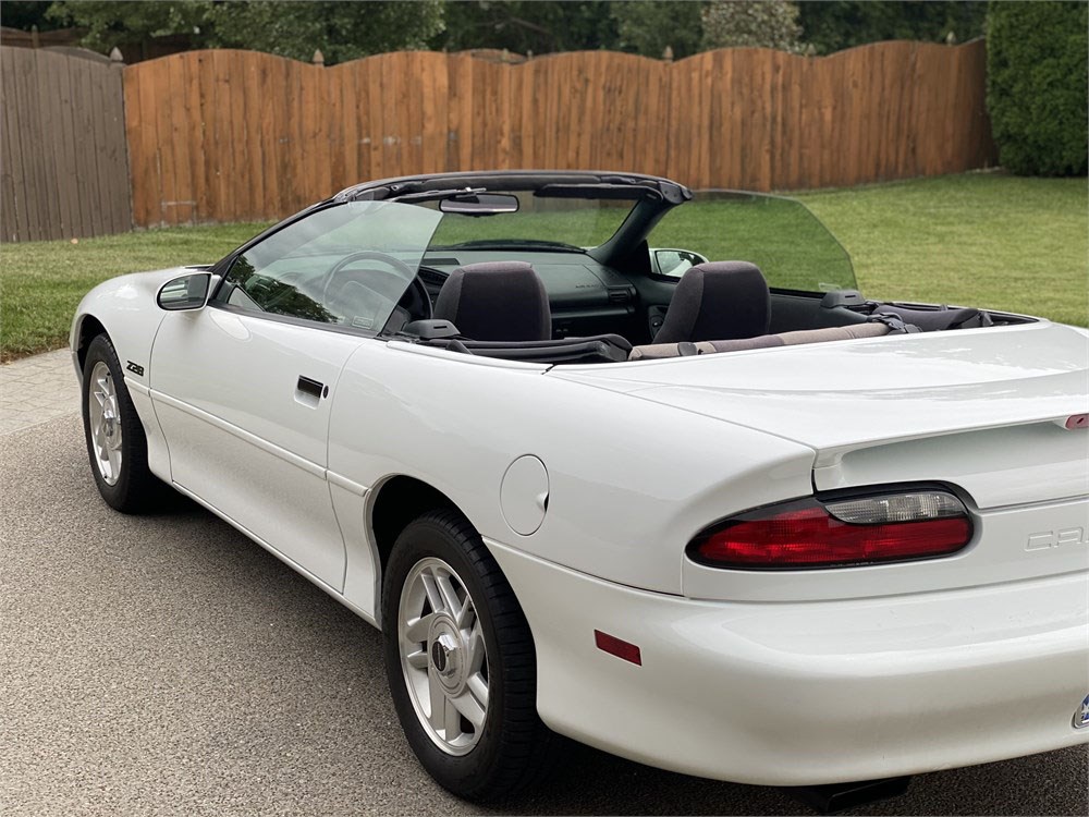 29k-Mile 1995 Chevrolet Camaro Z/28 Convertible available for 