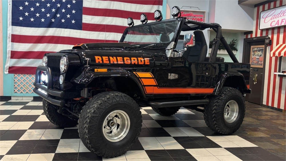  グレンマーティンス　リブタンクトップ　XS 1984 JEEP CJ-7 RENEGADE available for Auction | AutoHunter.com