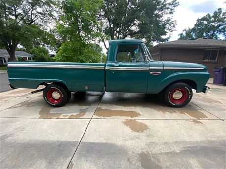 1965 Ford F100 Available For Auction 