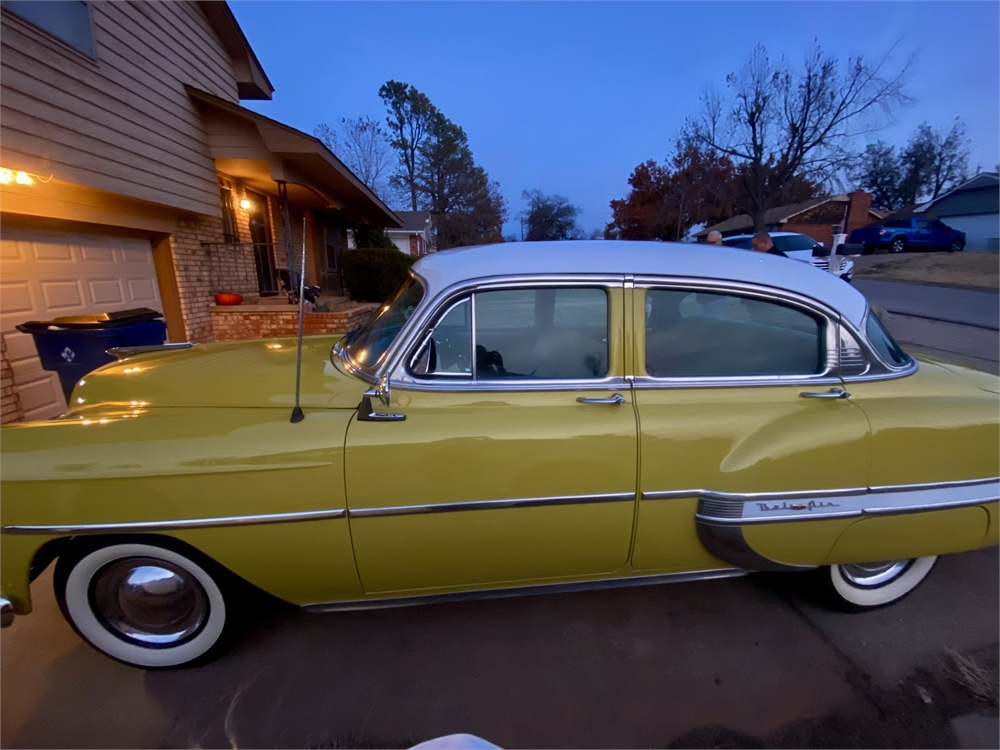 1953 Chevrolet Bel Air 4 Door Sedan 3 Speed Available For Auction 35333255