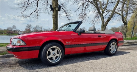 View this 30-Years-Owned 1989 Ford Mustang LX 5.0 Convertible 5-Speed