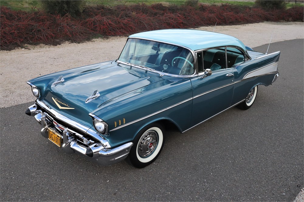 Highly-Optioned 1957 Chevrolet Bel Air available for Auction ...