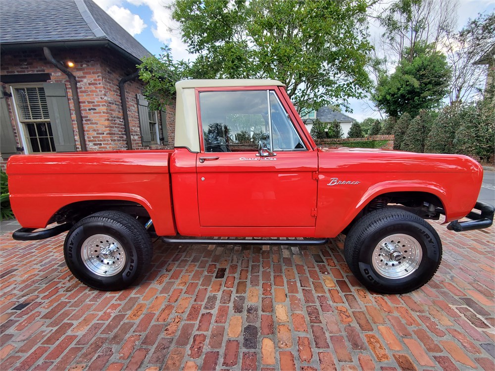 1966 Ford Bronco Half Cab Pickup Available For Auction Autohunter Com
