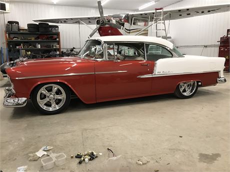 1955 CHEVROLET 2-DR HARDTOP available for Auction | AutoHunter.com ...