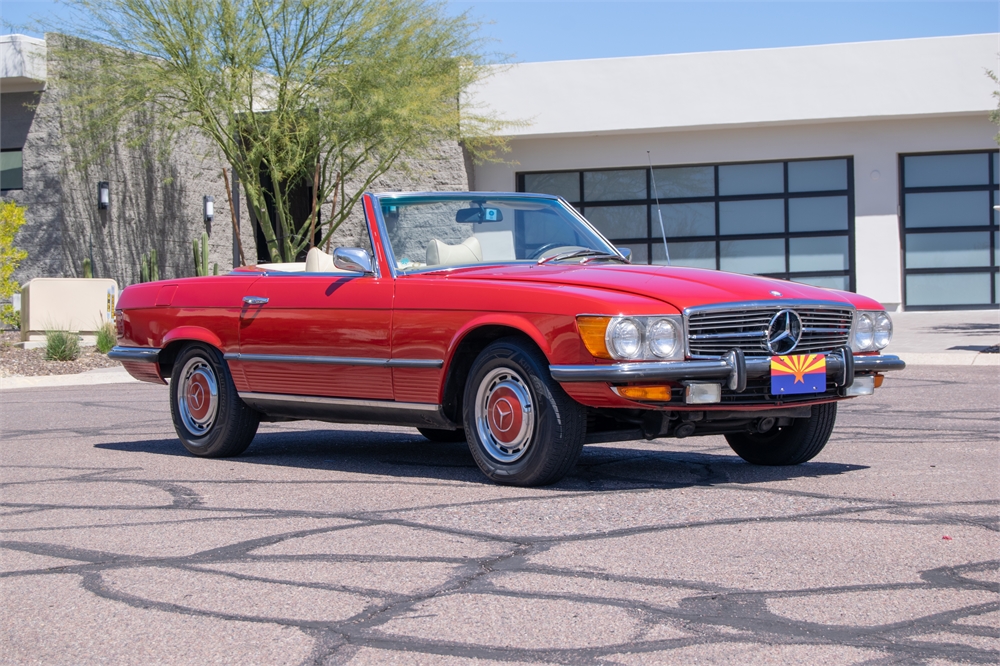 1972 Mercedes-benz 350sl Available For Auction 