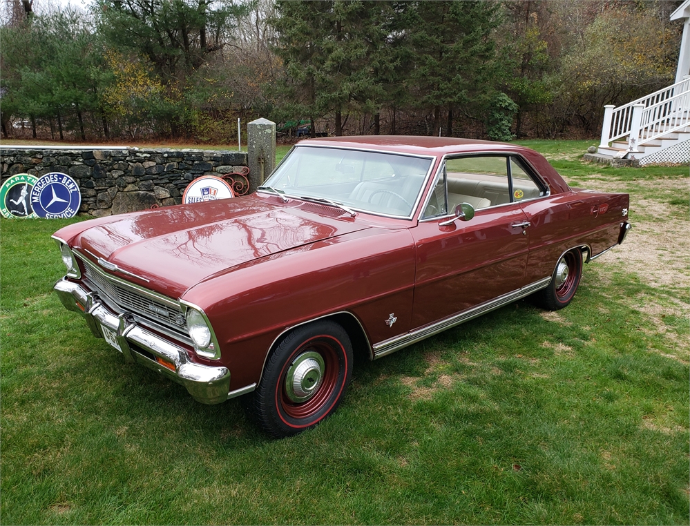 327 Powered 1966 Chevrolet Nova Ss 4 Speed Available For Auction 35908741 1269