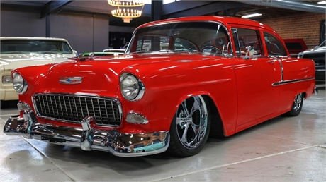 View this 468-POWERED 1955 CHEVROLET 210 SEDAN