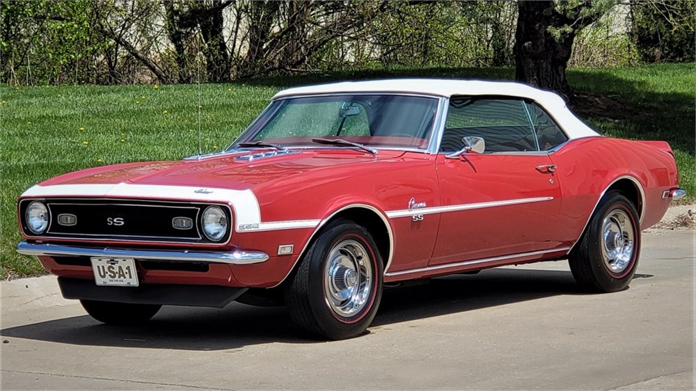 1968 Chevrolet Camaro SS Convertible available for Auction | AutoHunter ...