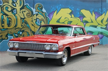 View this 1963 CHEVROLET IMPALA SPORT COUPE