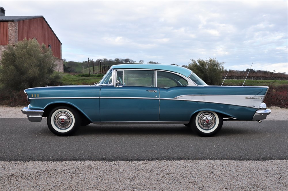 Highly-Optioned 1957 Chevrolet Bel Air available for Auction ...