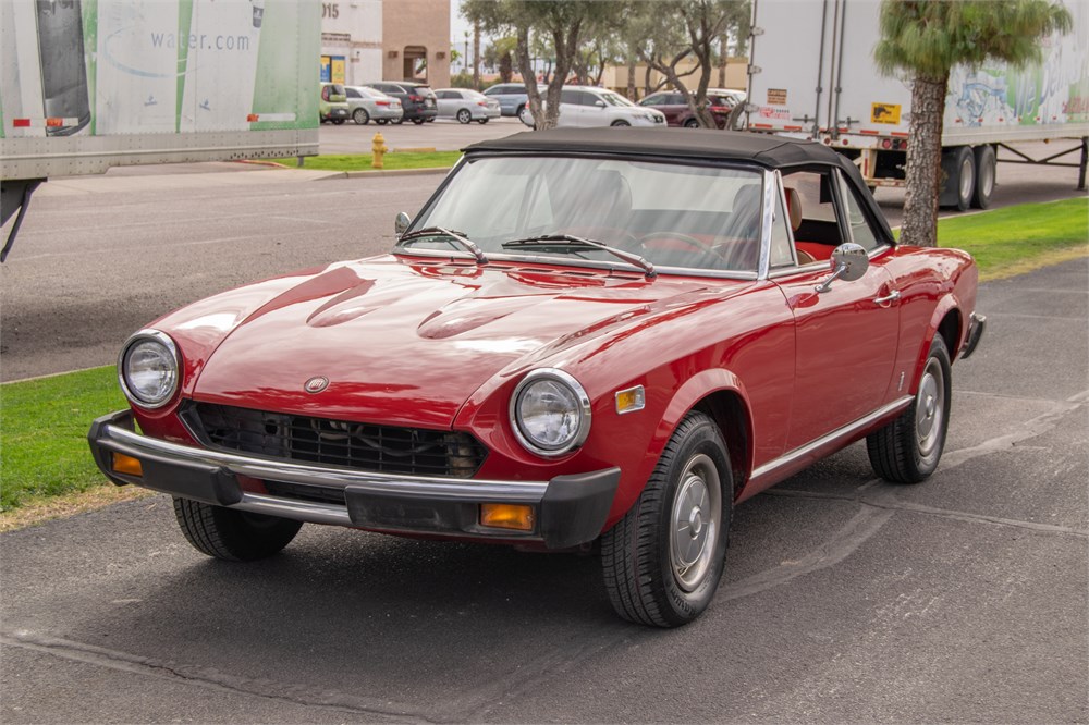 1975 Fiat 124 Sport Spider available for Auction | AutoHunter.com ...