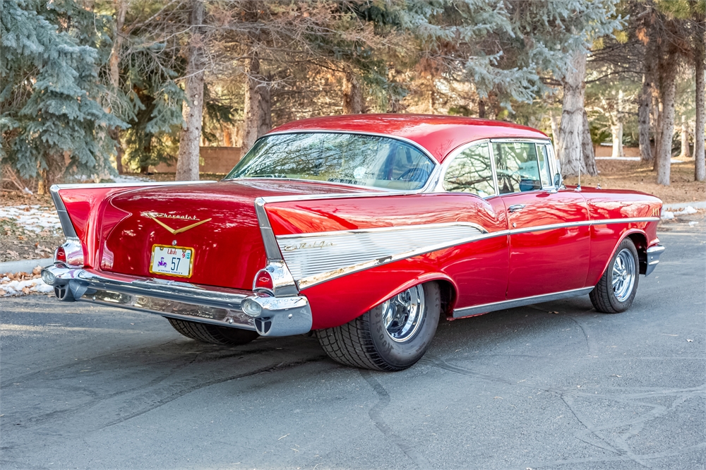 496-POWERED 1957 CHEVROLET BEL AIR 5-SPEED available for Auction
