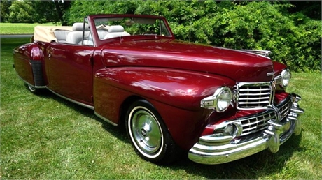 View this 1947 LINCOLN CONTINENTAL CONVERTIBLE