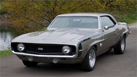 View this 350-POWERED 1969 CHEVROLET CAMARO SPORT COUPE 4-SPEED