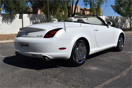 36k-Mile 2002 Lexus SC430 available for Auction | AutoHunter.com | 14251320