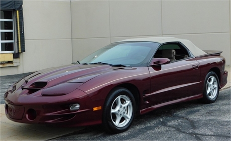 2000 PONTIAC FIREBIRD TRANS AM CONVERTIBLE available for Auction ...