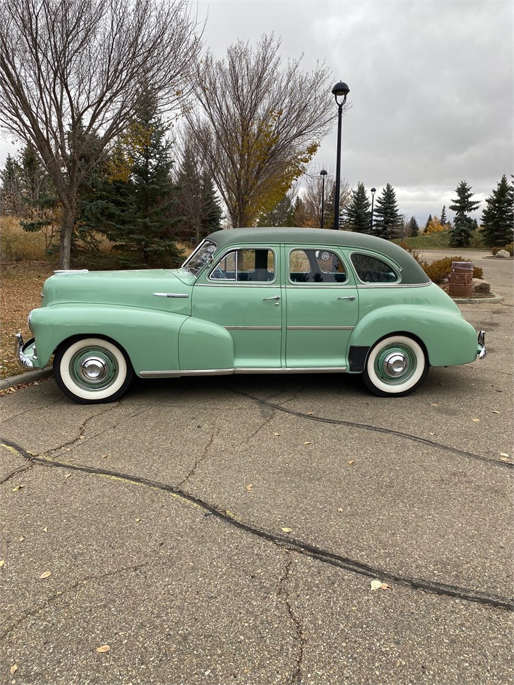 Ls-powered 1947 Chevrolet Fleetmaster Available For Auction 