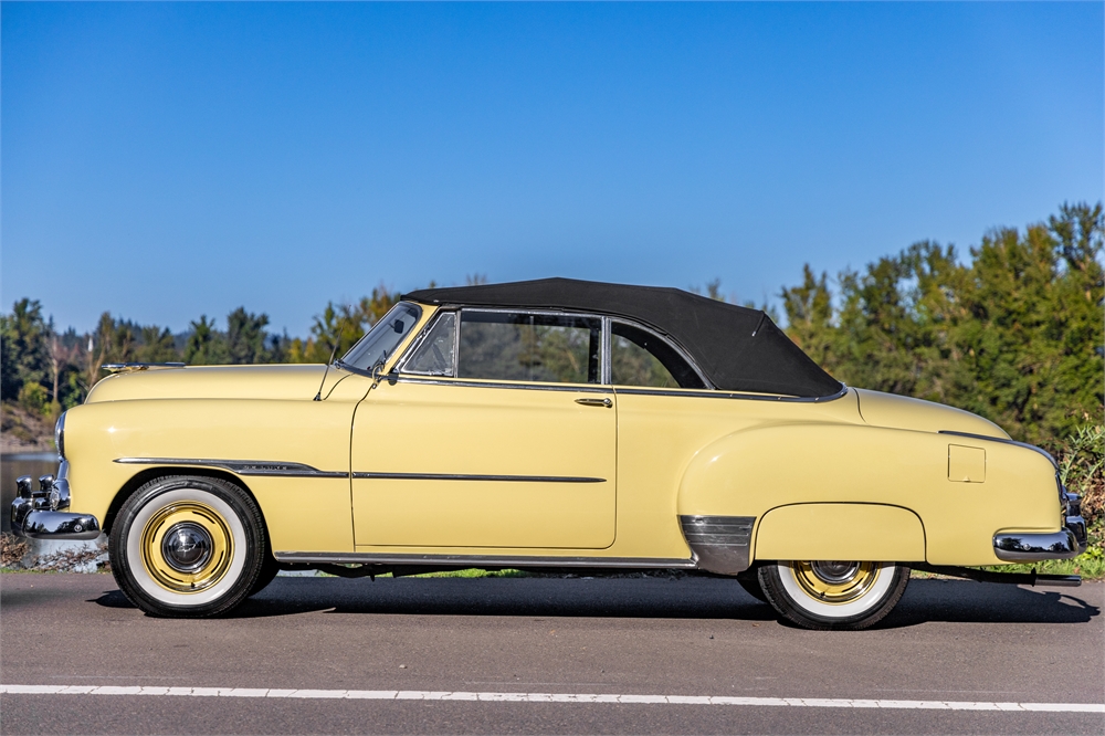 Ex-Steve McQueen 1951 Chevrolet Styleline Deluxe Convertible available ...