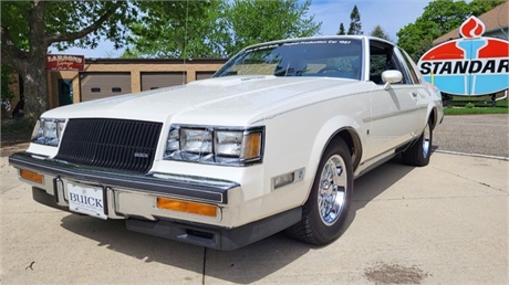 1987 BUICK REGAL LIMITED TURBO-T available for Auction