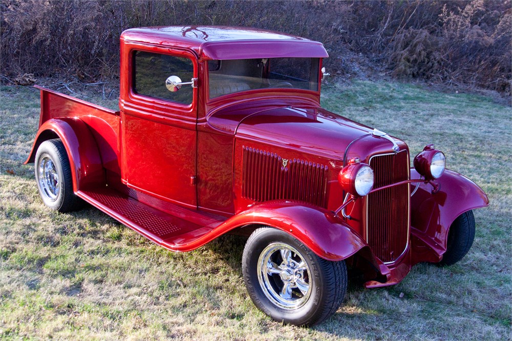 460ci-Powered 1933 Ford Model B Pickup Available For Auction ...