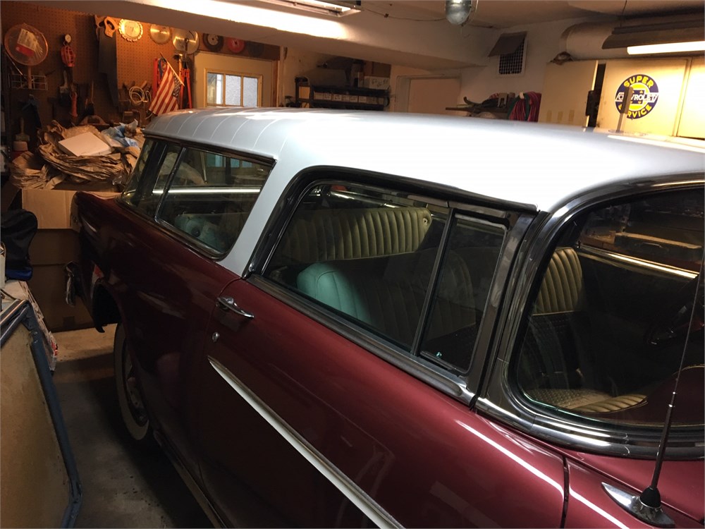 ABANDONED 1955 Chevy Nomad Update – The $85 Paint Job Gets A  Couple Dollars More Expensive With Patina 