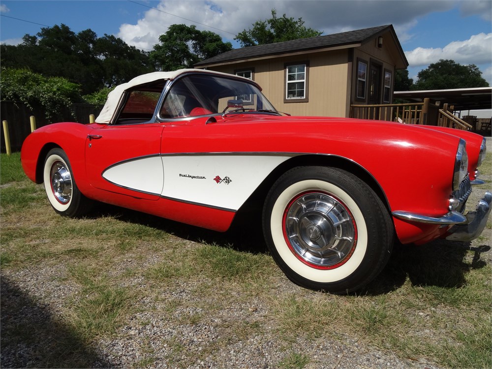 Fuel-Injected 1957 Chevrolet Corvette available for Auction ...