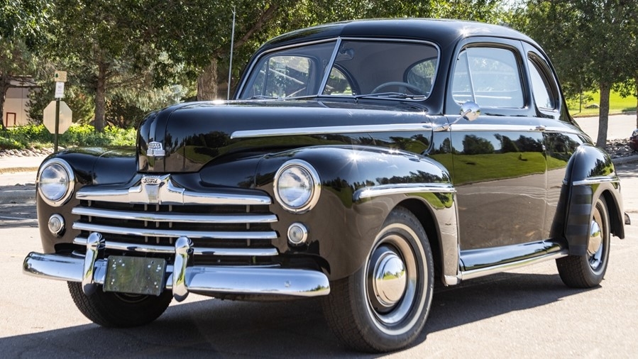 62-Years-Owned 1947 Ford Super Deluxe Coupe 3-Speed available for Auction